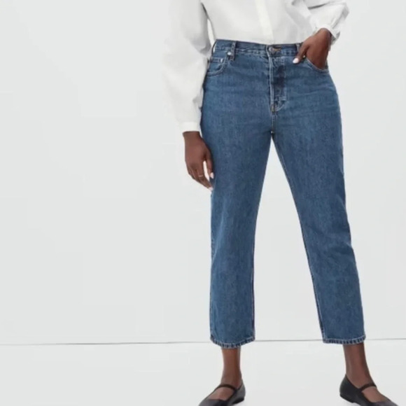 New Everlane Curvy 90s Cheeky Straight Jeans Size 30 - Picture 1 of 10